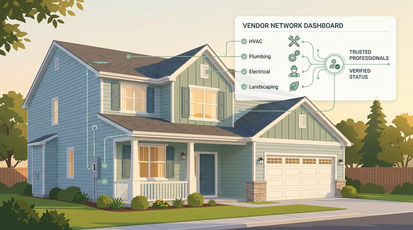 Build a Trusted Home Vendor Network & Save on Repairs